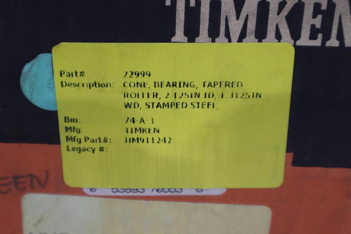 Used TIMKEN HM911242-90010 / HM91124290010 (NEW IN BOX) BEARING STOCK 1686CC