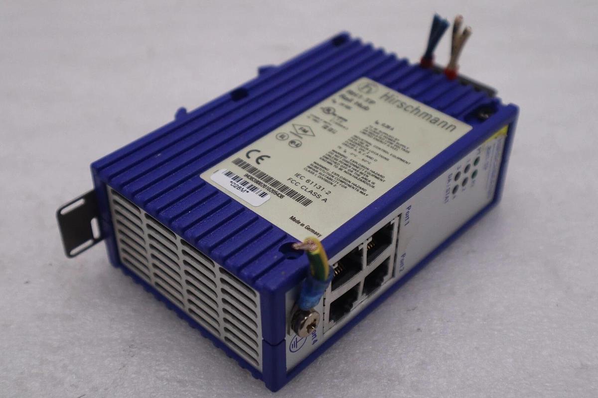 Used Hirschmann RH1-TP Rail Hub 24 VDC RH1TP STOCK B-1345