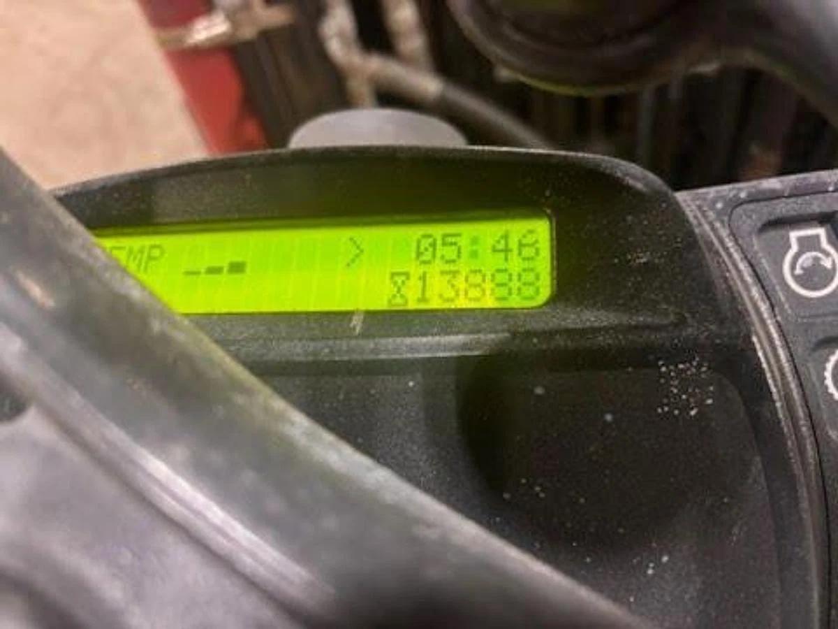 Used 12,000 HYSTER MODEL S120FTPRS LH92"/RH185" WITH 72" CASCADE PAPER ROLL CLAMP