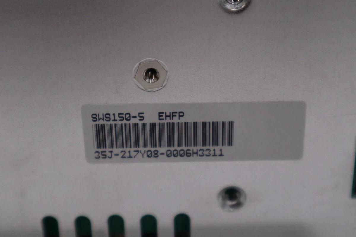 Used NEW LAMBDA SWS150-5 POWER SUPPLY 100-240VAC 2.1A INPUT 5VDC 30AMP STOCK H952