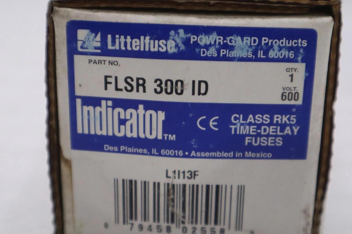 Used Littelfuse FLSR 300 ID / FLSR300ID FUSE NEW IN BOX STOCK GF-732