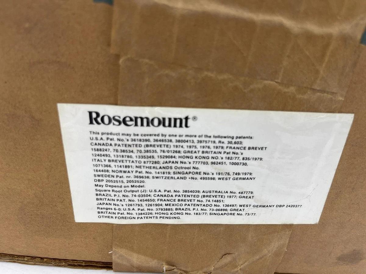 Rosemount 1151lt4ea0h22dl4 Pressure Transmitter New In Box Stock 1480
