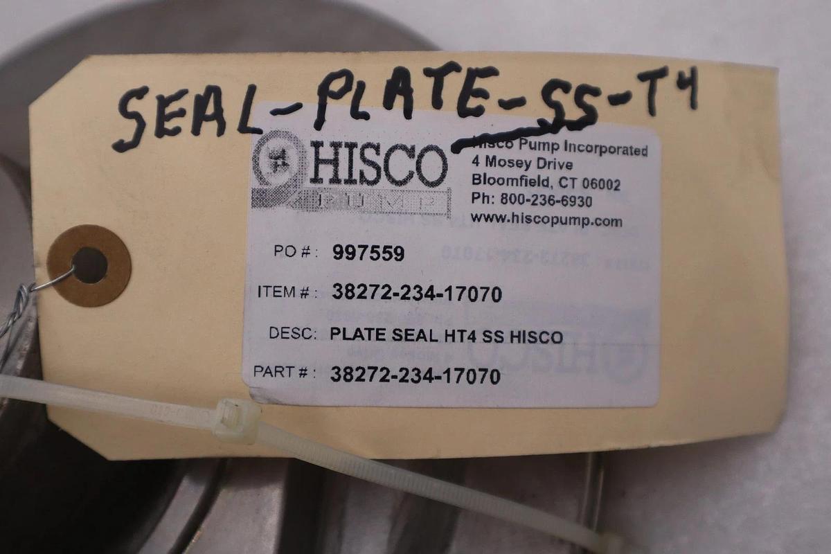 Gorman-Rupp T4/Super T4 Seal Plate HT4SS PN: 38272-234-17070 - STOCK GF723