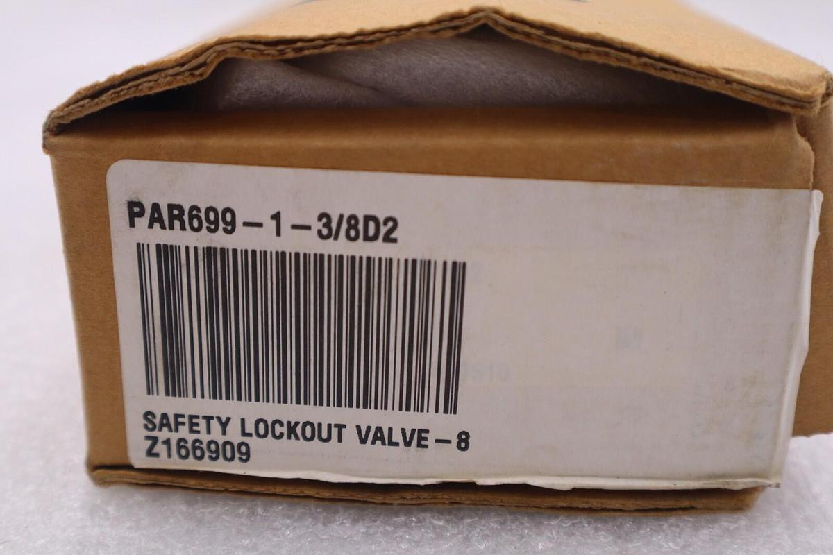 Used Parker 699-1-3/4D2 Safety Lockout Valve 250PSI #K-2406