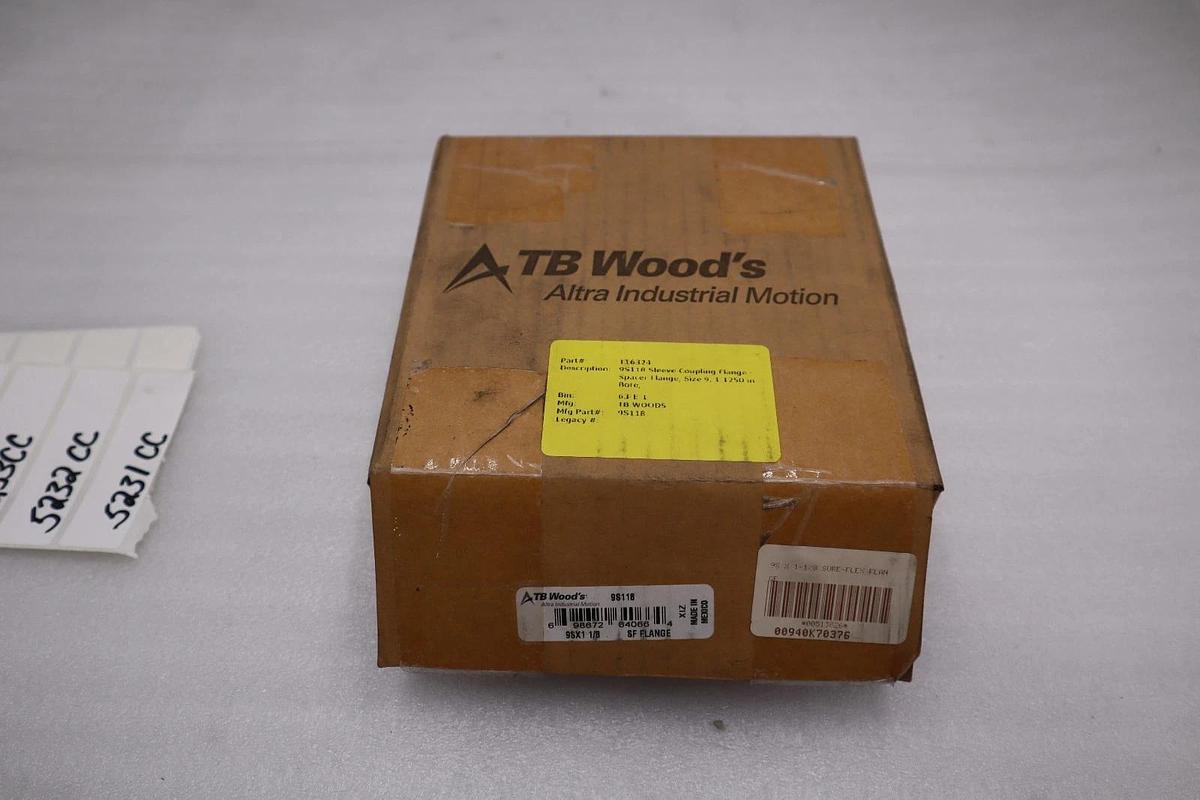 Used TB Wood's 9SX1-1/8 /  9S118 SF Flange - STOCK 5226CC