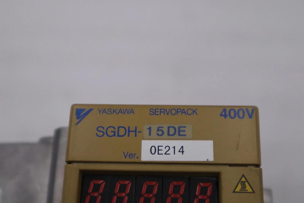 Used YASKAWA ELECTRIC SGDH-15DE 380-480V 4.8A NSNP STOCK H1136