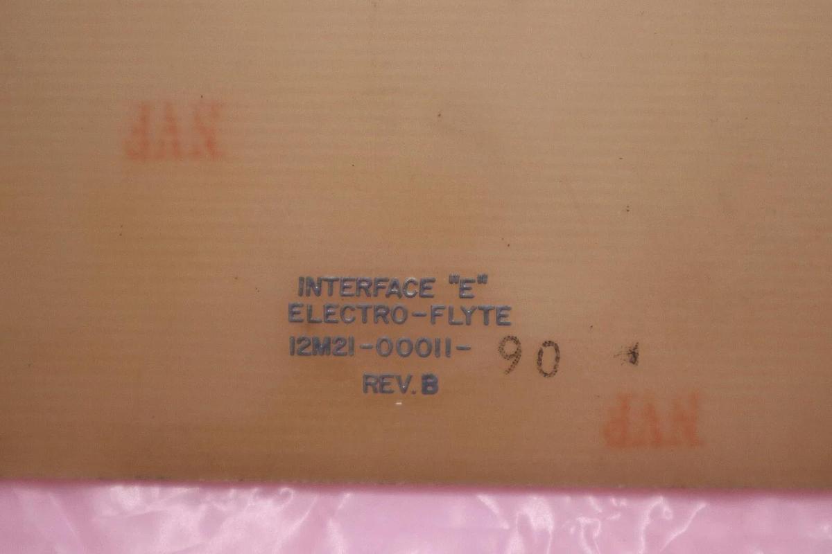 Refurbished ELECTRO-FLYTE 12M21-00011-90 REV B REGULATOR CARD STOCK 3758A