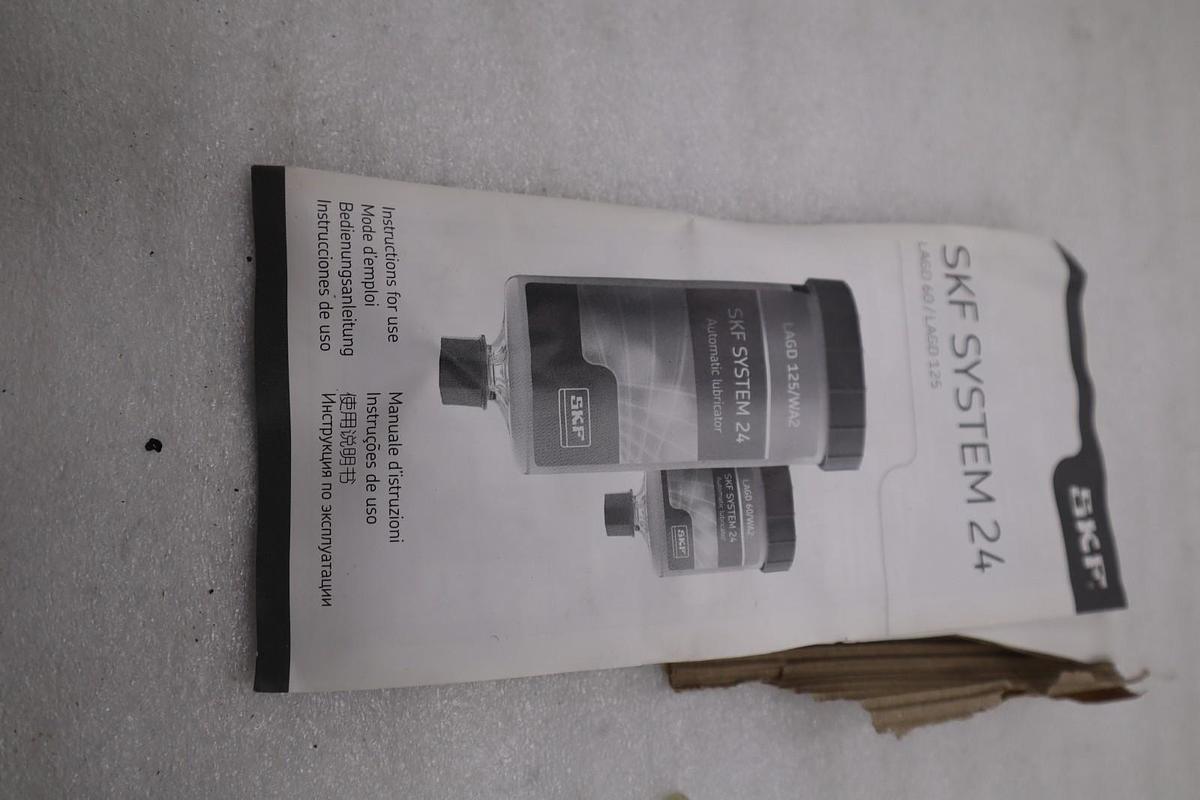 Used NEW SKF SYSTEM 24 LAGD 125/EM2 AUTOMATIC LUBRICATOR STOCK GF1322