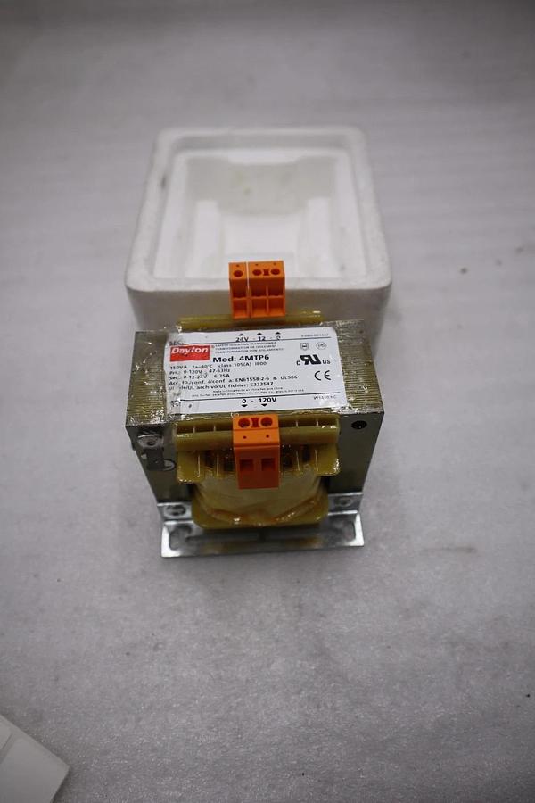 Dayton 4MTP6 Isolating Transformer - NEW IN BOX - STOCK 3726CC
