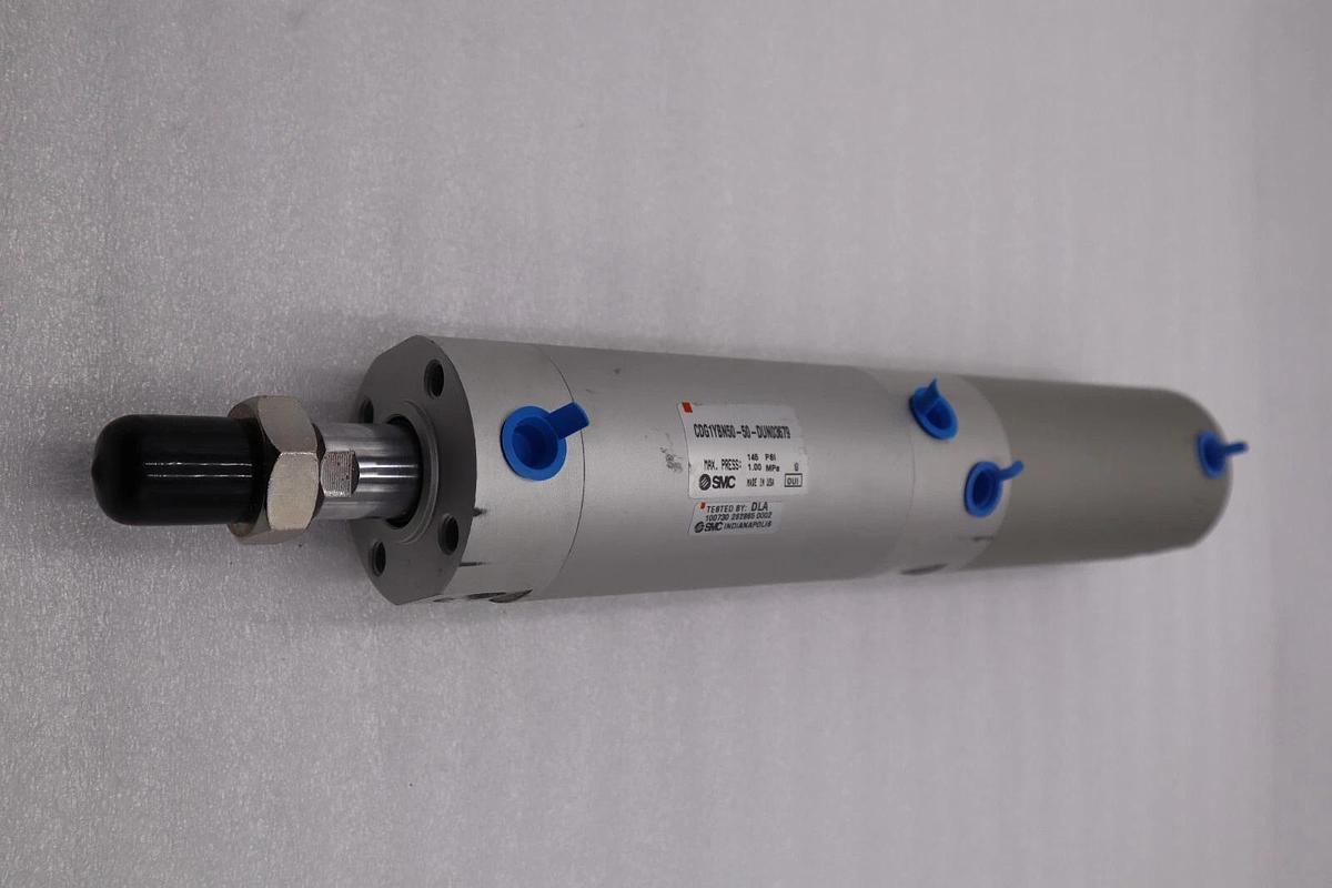 Refurbished SUPLUS NEVER USED - SMC PNEUMATIC CYLINDER CDG1YBN50-50-DUN03679 STOCK 5310