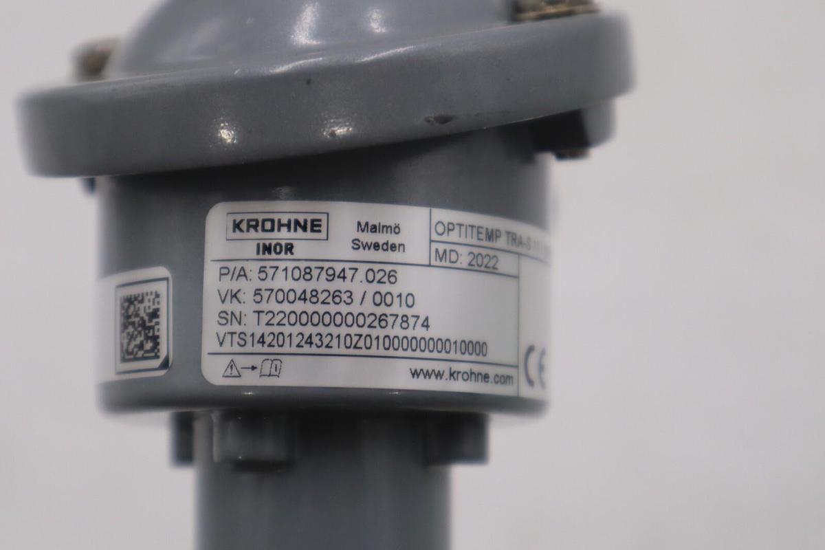 Used KROHNE Optitemp TRA-S11 Resistance (RTD) Temperature Assembly NEW STOCK G775