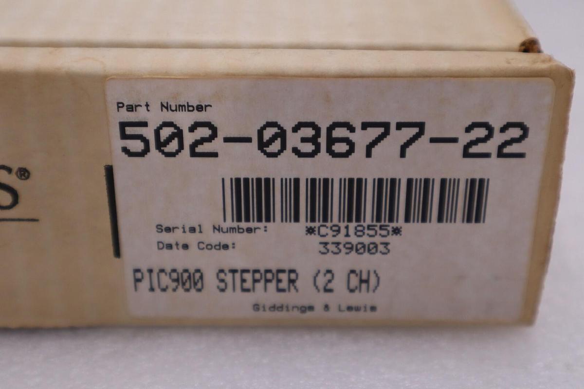 NEW Giddings & Lewis 502-03677-22R3 PiC900 Stepper Module STOCK 3800A