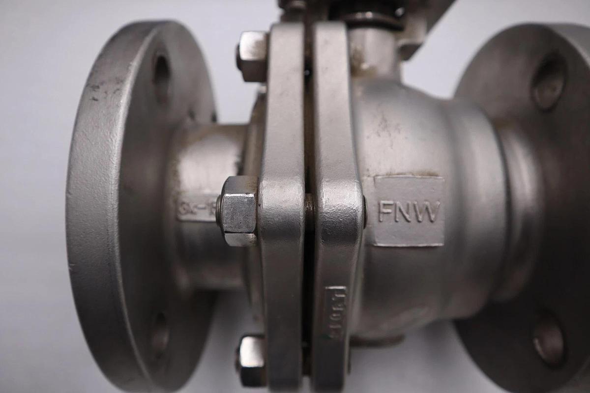 Used FNW 600B 3" Ball Valve 2 Piece Full Port Cl 150 CF8M STOCK H1900