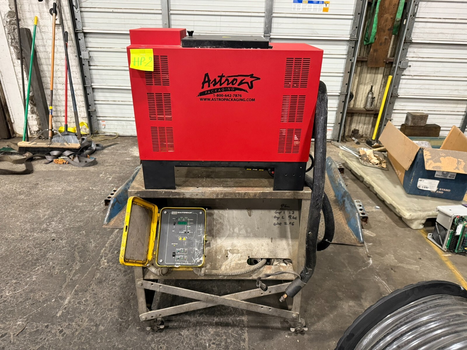 Used Astro Packaging KB30 Hot Melt Glue Machine 200-240Va STOCK HP-2