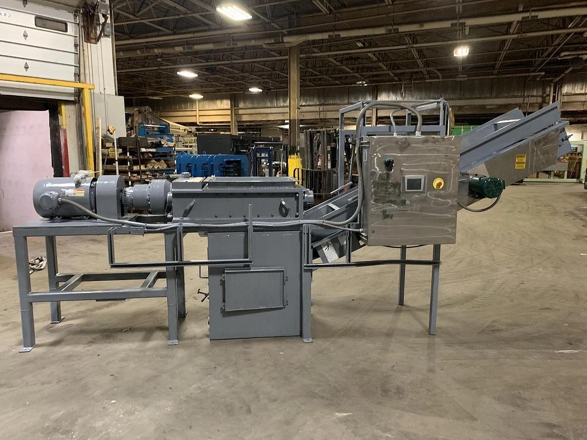 Used 25 HP SSI SHREDDER DUAL SHAFT SHREDDER