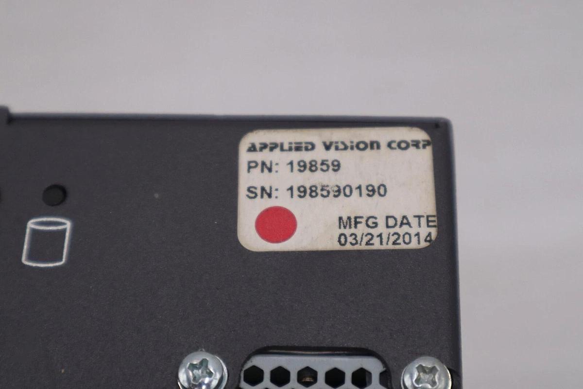 Used NEW Applied Vision PN 19859 SN 198590190 Genio Vision Processor STOCK H750