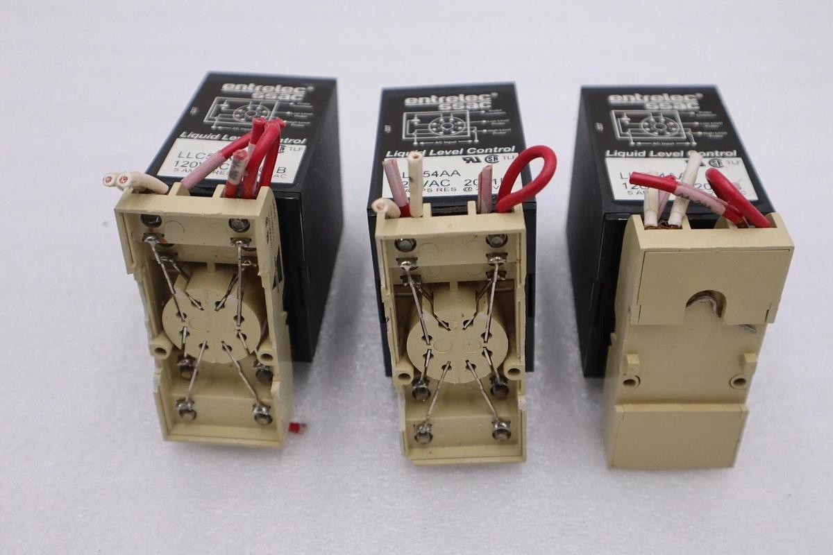 Used ENTRELEC SSAC LLC44A5A LIQUID LEVEL CONTROL 120VAC STOCK K-49-A