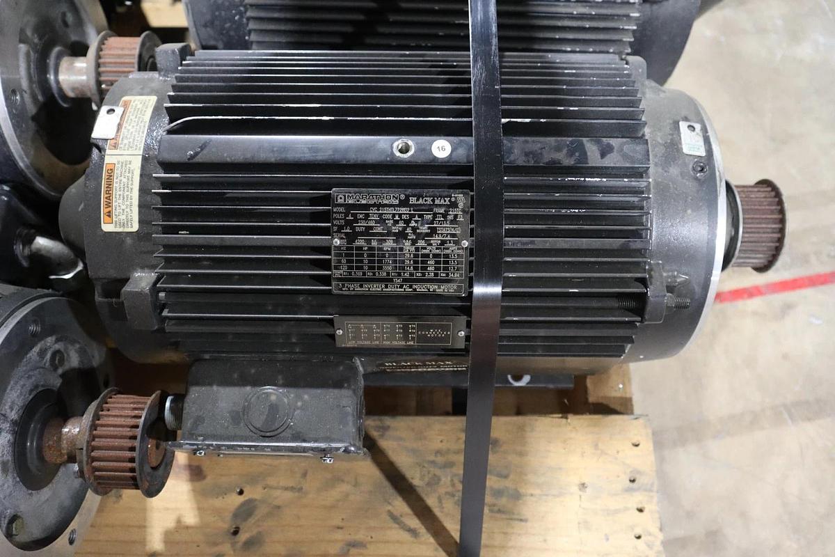 Used Marathon Motor CVC 215THTL7726EU L Inverter Duty AC Induction Motor 10 HP #HP151