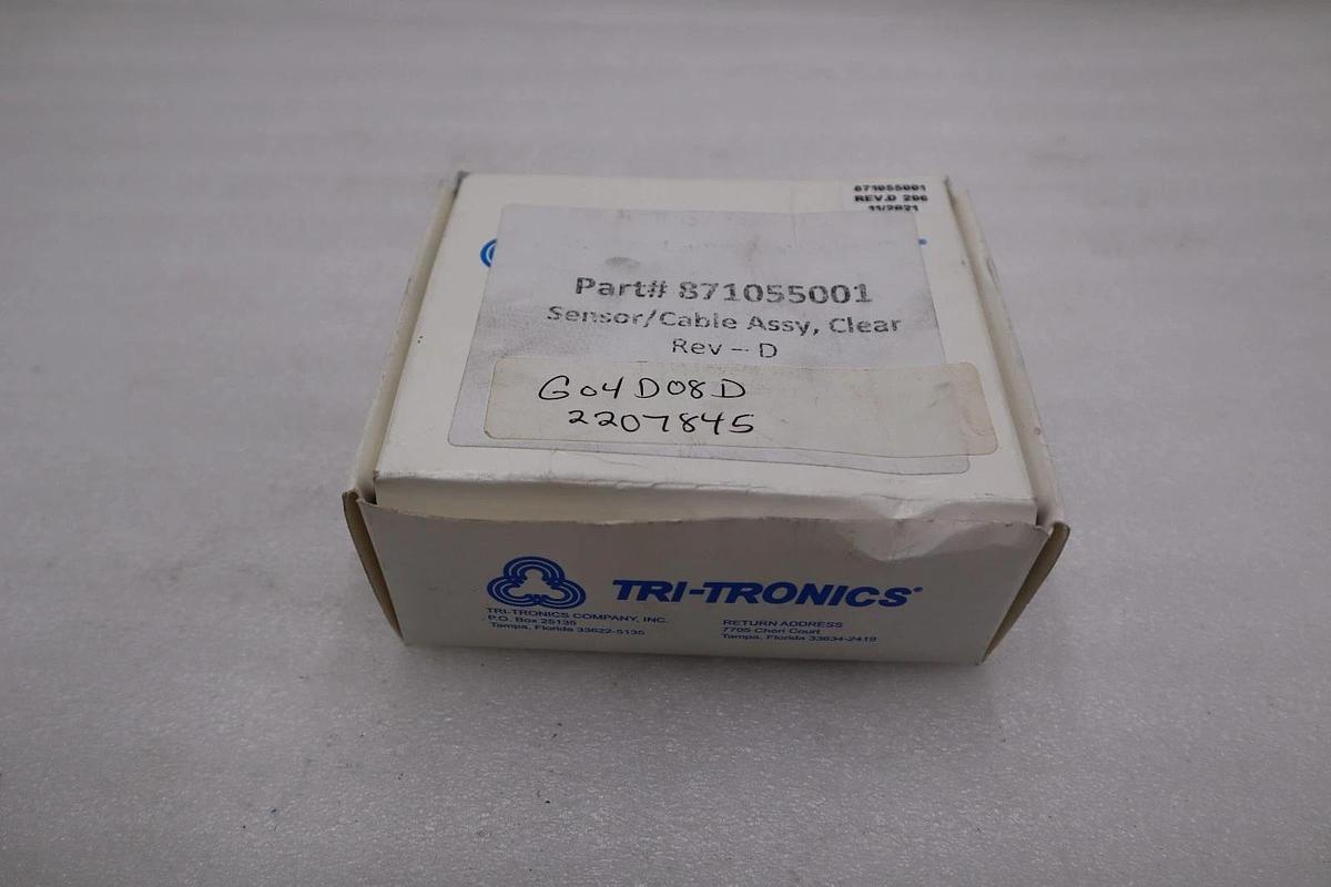 Used BRAND NEW TRI-TRONICS RSR-1 / RSR1 REFLECTIVE SENSOR RETROSMART STOCK H727A