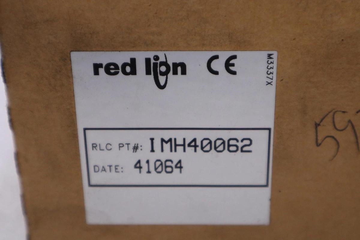 Used RED LION CONTROLS IMH40062 INTELLIGENT CURRENT METER - NEW - STOCK 1695CC