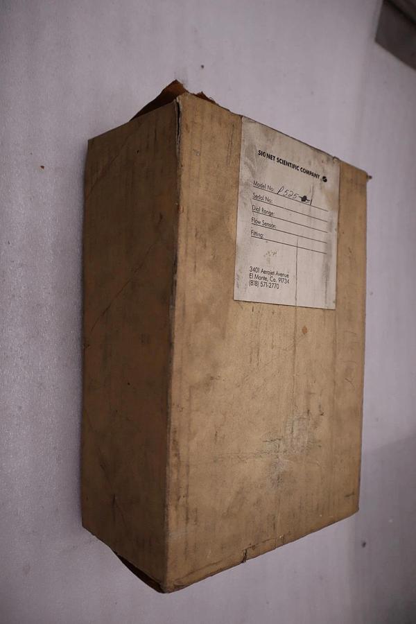 Used NEW GF SIGNET P5251/ P525-1 METALEX FLOW SENSOR - STOCK 3109CC