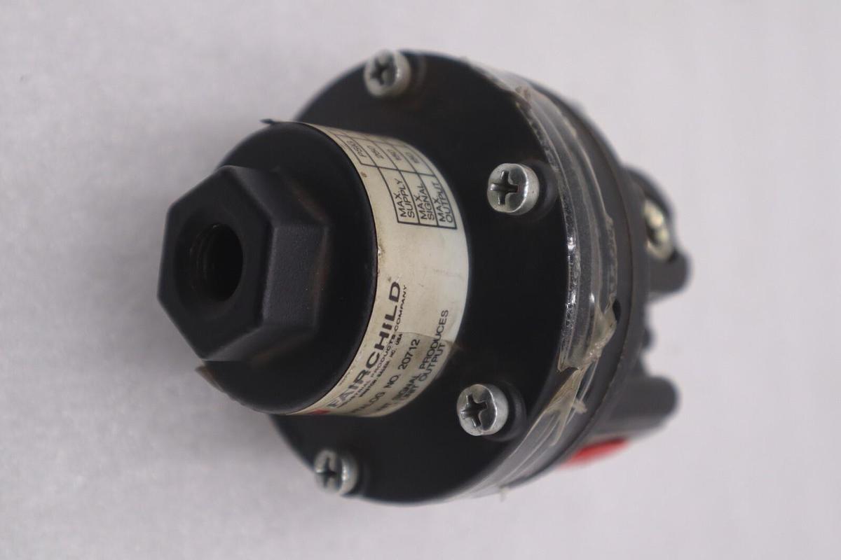Used FAIRCHILD 20712 AIR VOLUME BOOSTER STOCK #K-3708