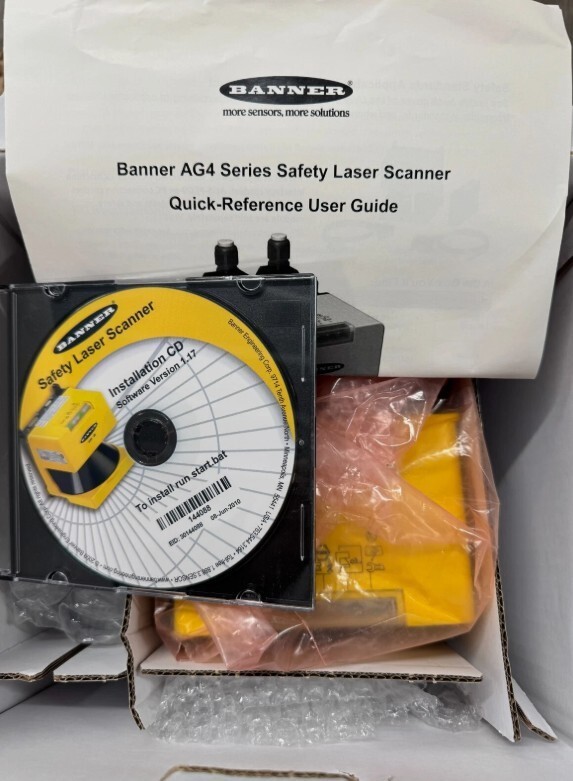 BANNER ENGINEERING AG4-4E 82137 24VDC NEW IN BOX STOCK 2917A