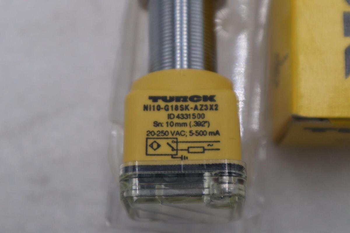Used NEW OPEN BOX Turck NI10-G18SK-AZ3X2 Inductive Sensor 55mm STOCK G892A