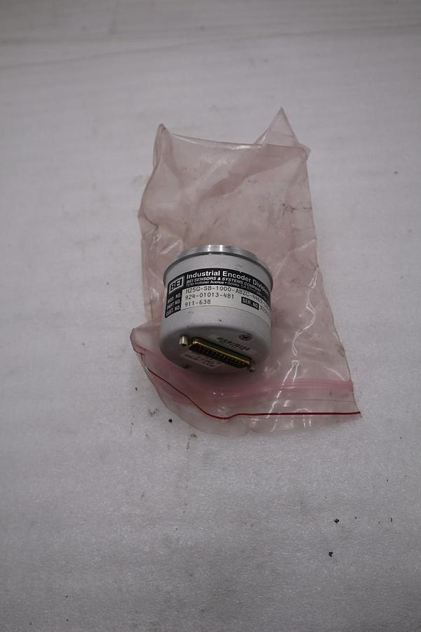 Used BEI INDUSTRIAL ENCODER H25G-SB-1000-ABZC-4469-LED-ED25-S STOCK #2054B