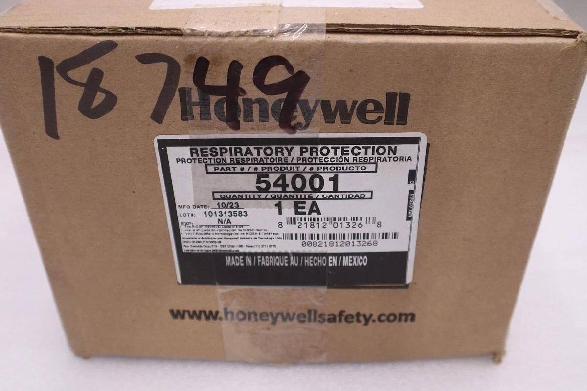 NEW OPEN BOX Honeywell 54001  Facepiece Respirator Series 5400 STK SGF104