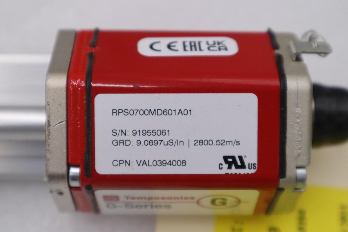 Used MTS Temposonics G-Series Linear Position Sensor RPS0700MD601A01 NEW STOCK G259A