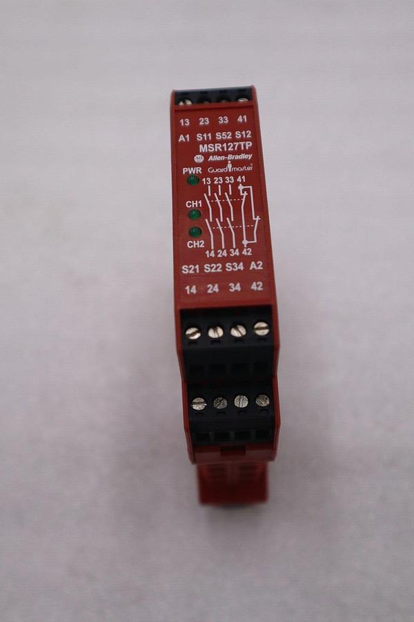 Used Allen Bradley - AB - 440R-N23132 Ser. C - Safety Relay - MSR127TP STOCK K-3934