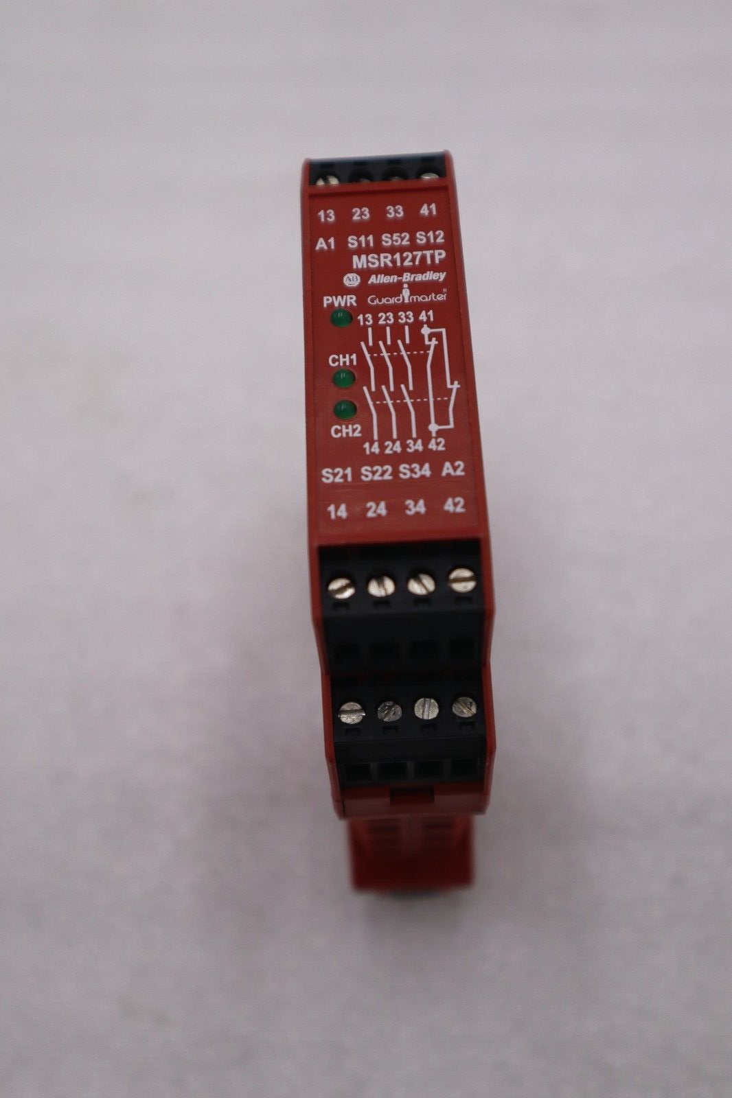 Used Allen Bradley - AB - 440R-N23132 Ser. C - Safety Relay - MSR127TP  STOCK K-3934