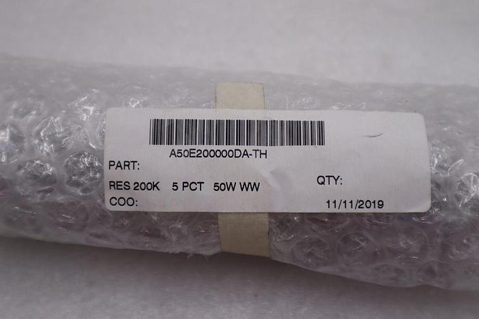 General Electric A50E200000DA-TH  Parts Resistor 200K 5% 50W  #K-2236