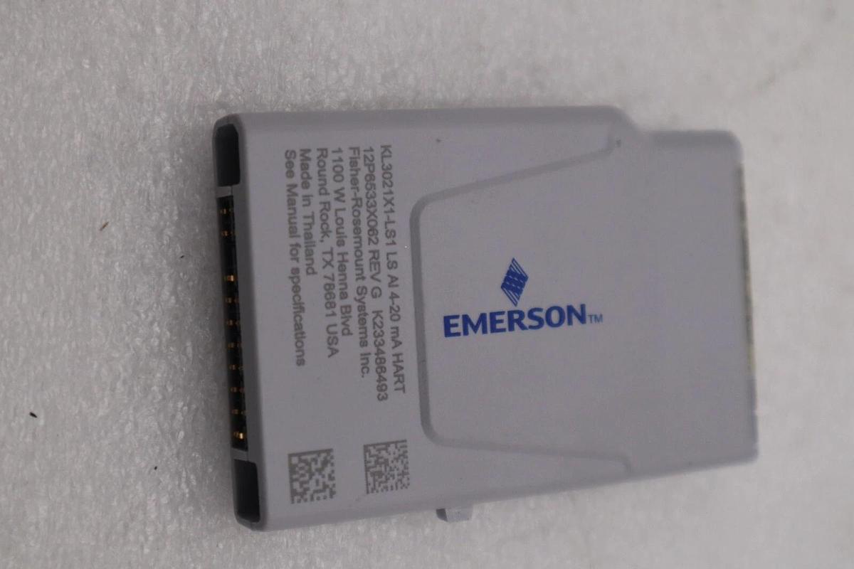 Used EMERSON DELTAV KL3021X1-LS1 LS AI 4-20 MA HART 12P6533X062 STOCK K-168C