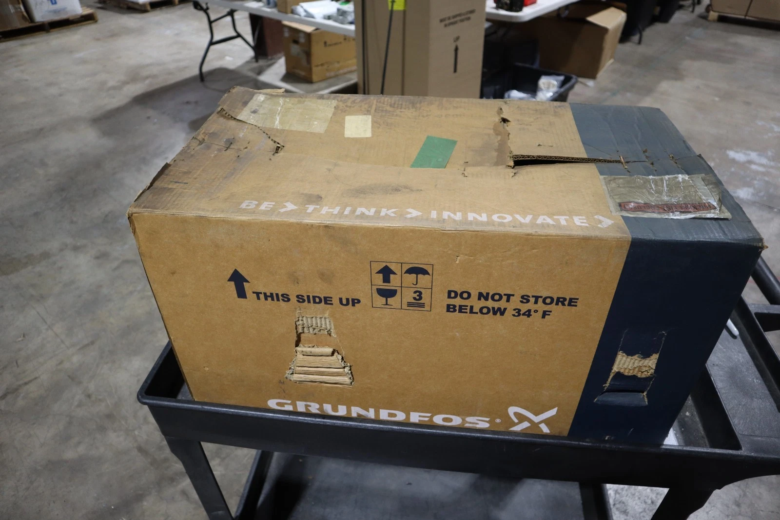 Used NEW GRUNDFOS MTR3-12/7 A-WB-A-HUUV PUMP 1.5HP 3466 RPM 60HZ STOCK HS35