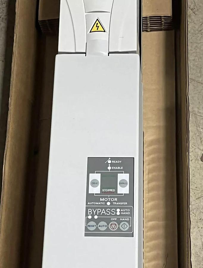 Used New ABB ACH550-VD-06A6-2 VFD with bypass 1.5 HP S-233