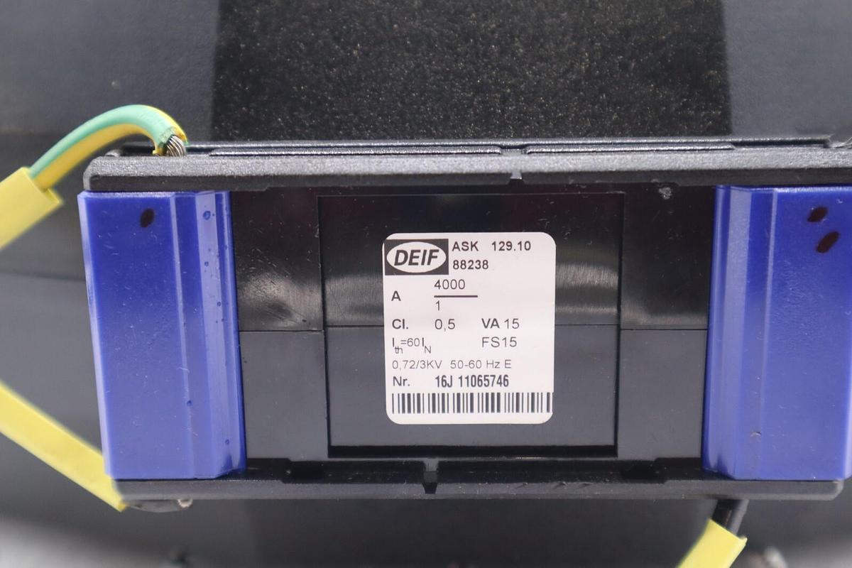 Used DEIF ASK 129.10 88238 VA 15 PLUG-IN CURRENT TRANSFORMER STOCK #2796