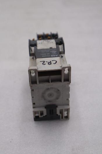 Used ABB CA5 Auxiliary Contact Block A600 Q300 A1+ -A2 24V DC R81 Used Stock #3595