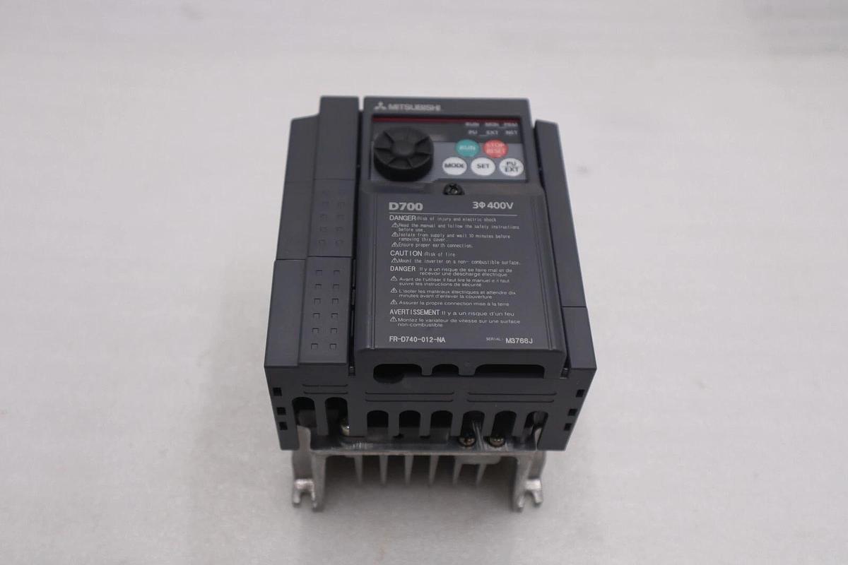 NEW Mitsubishi FR-D740-012-NA Vfd Drive 380-480V-AC 0.2-400Hz STOCK H12