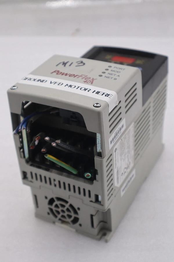 Used Allen Bradley 22B-D1P4N104 /A PowerFlex 40 AC Drive 0.4kW 0.5HP #K-2702