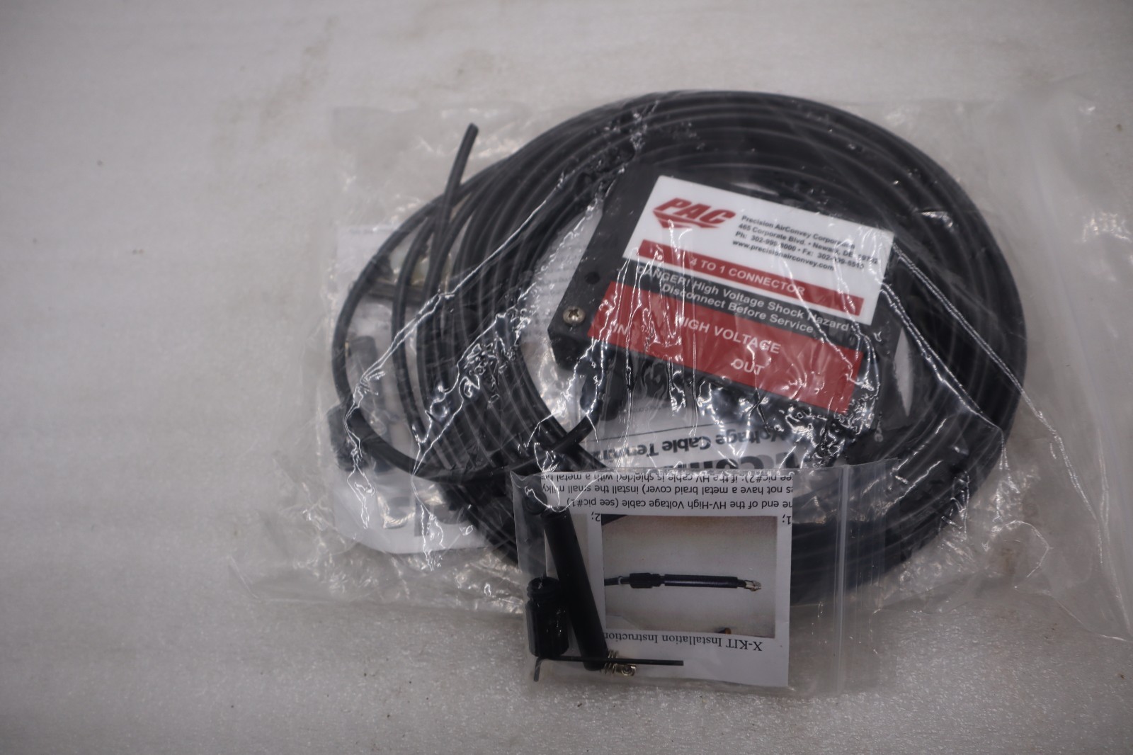 Used 4-1 CONNECTOR BLOCK HIGH VOLTAGE CABLE STOCK #3394B
