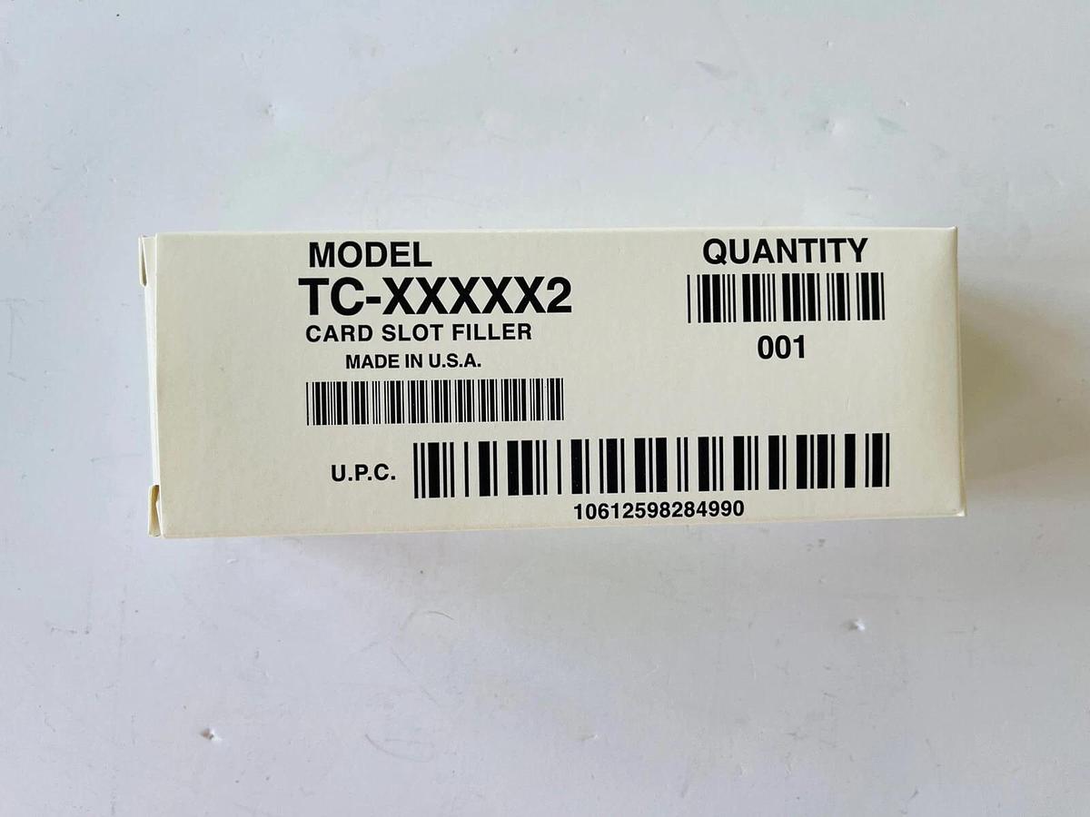 HONEYWELL TC-XXXXX2 CARD SLOT FILLER LOT OF 2 #K-996+1003