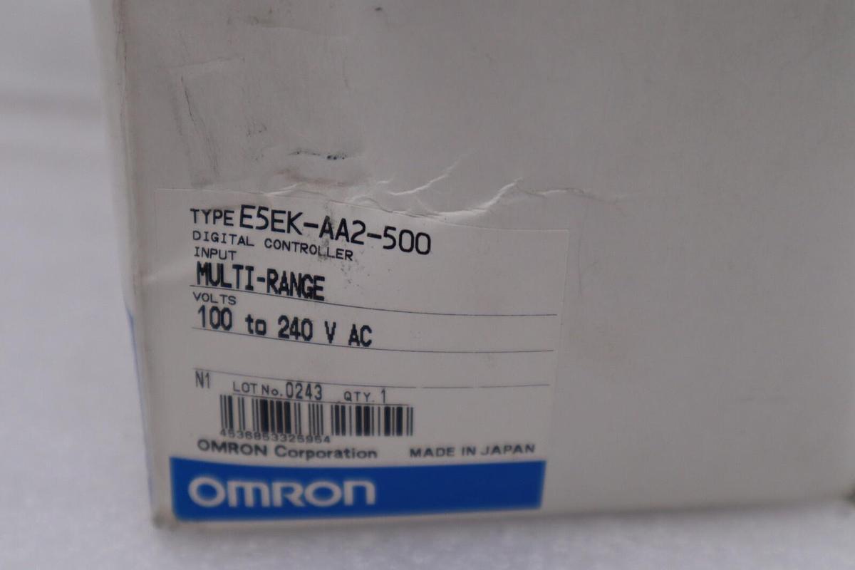 Used Omron E5EK-AA2-500 DIGITAL CONTROLLER MULTI-RANGE NEW IN BOX STOCK H1056