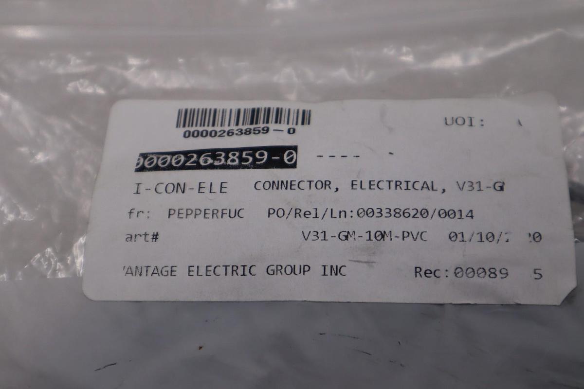 Used PEPPERL+FUCHS V31-GM-10M-PVC STOCK #G-946A