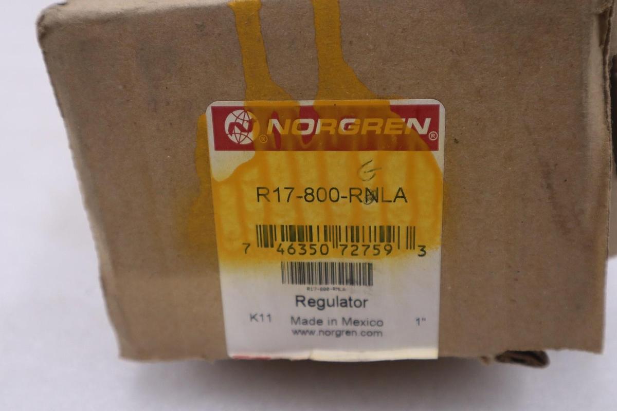 NORGREN R17-800-RNLA PNEUMATIC VALVE COMPRESSED AIR REGULATOR - STK GF1068