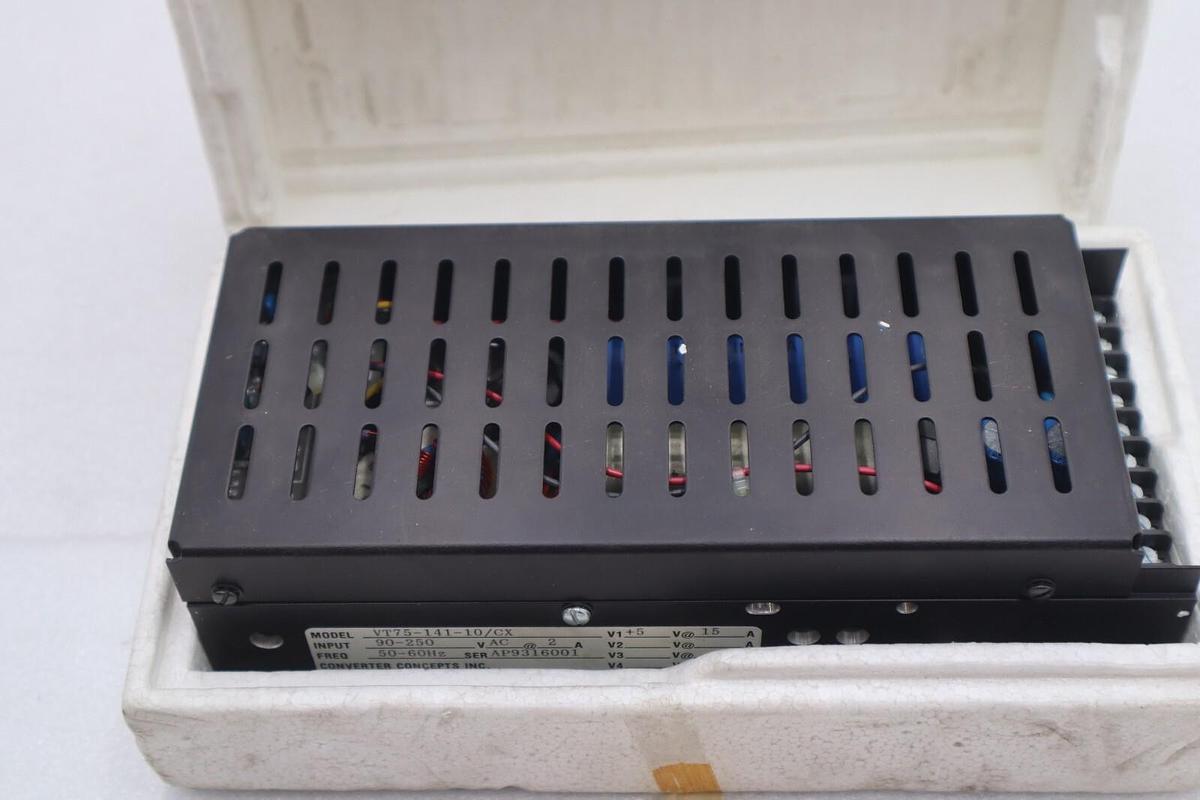 Used Converter Concepts VT75-141-10/CX Power Supply Input 90-250 #3660