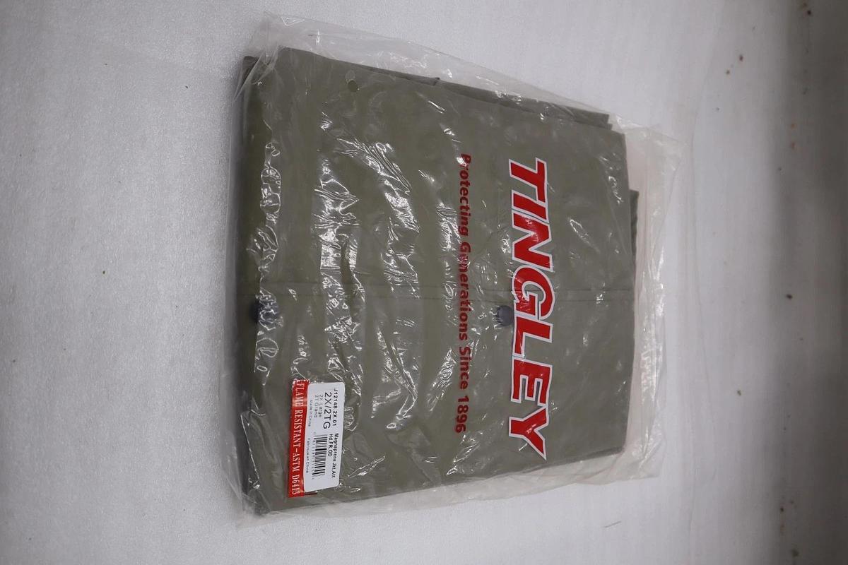 Used TINGLEY J12148 Magnaprene Flame Resistant Rain Jacket 2X LARGE STK SGF94
