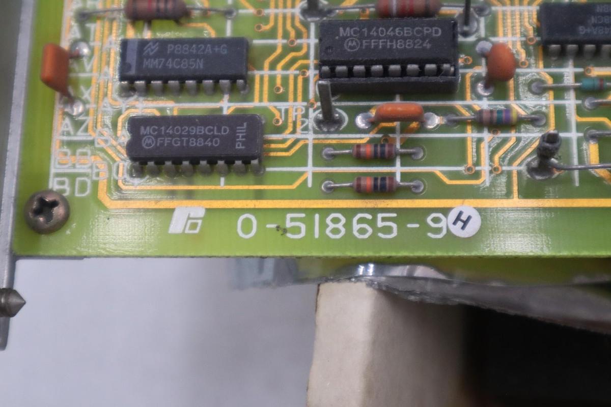 Used RELIANCE 0-51865-9 PC BOARD - NEW OPEN BOX - STOCK 823B