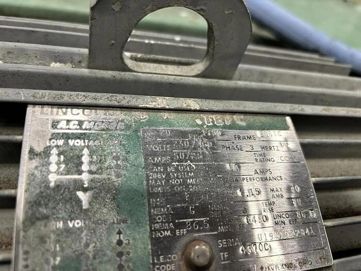 Used EXCEL EX-60 CLOSED DOOR DUAL 6" CYLINDER HORIZONTAL BALER